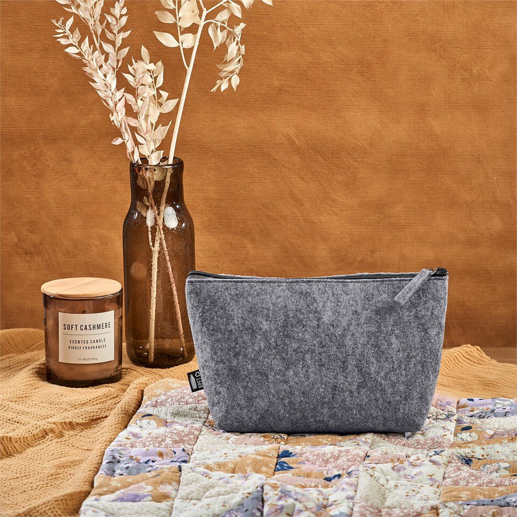 Kesho Recycled PET Felt Accessory Bag