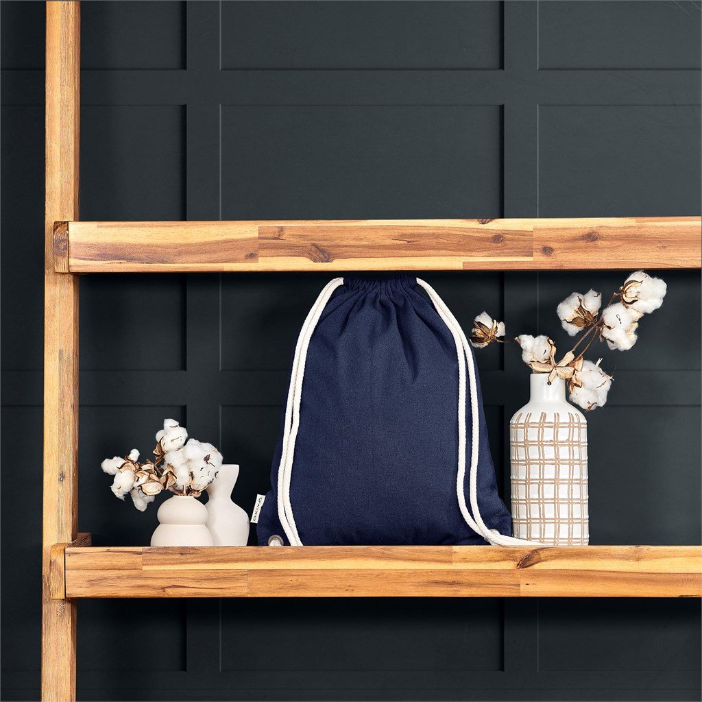 Kinchaku Recycled Canvas Drawstring Bag