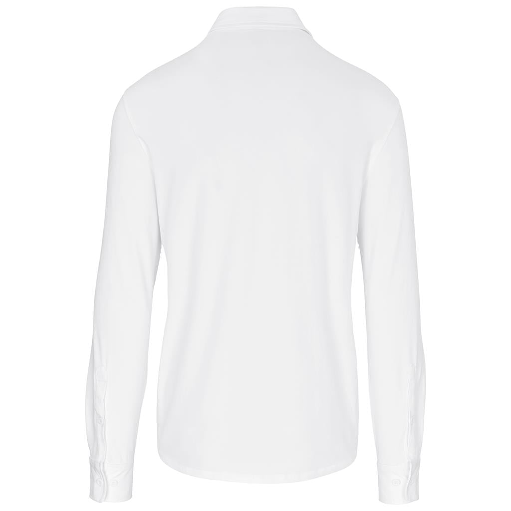 Mens Long Sleeve  Cronus Knitted Shirt