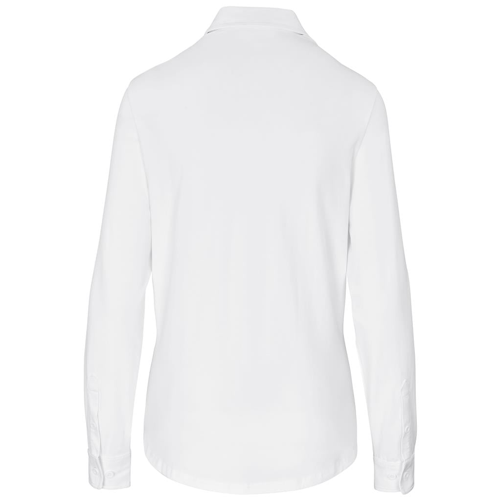 Ladies Long Sleeve  Cronus Knitted Shirt