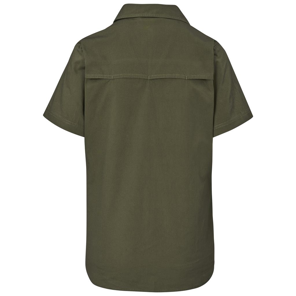Ladies Short Sleeve Mawenzi Twill Shirt