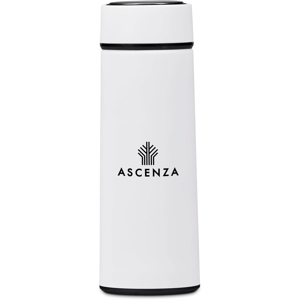 Tiesto Glass & Plastic Double-Wall Water Bottle - 400ml