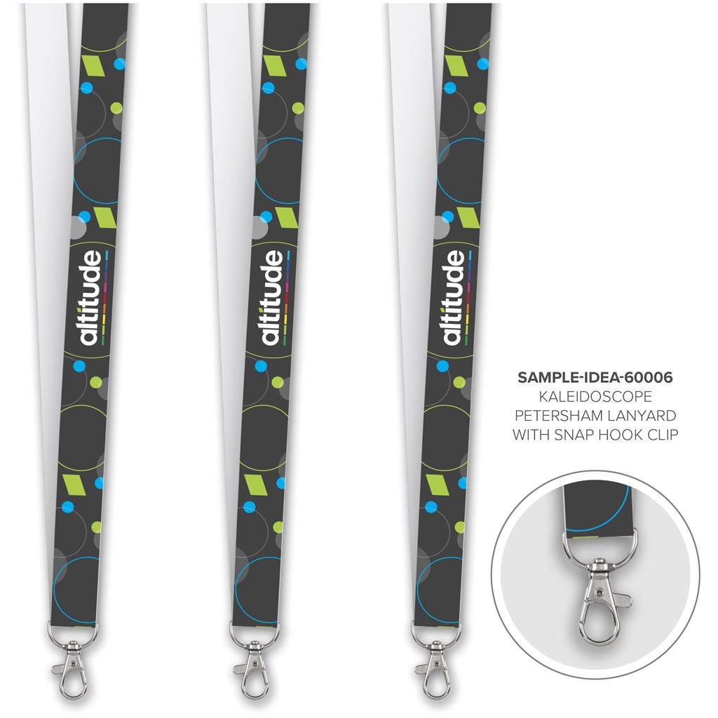 Kaleidoscope Petersham Lanyard - Sample