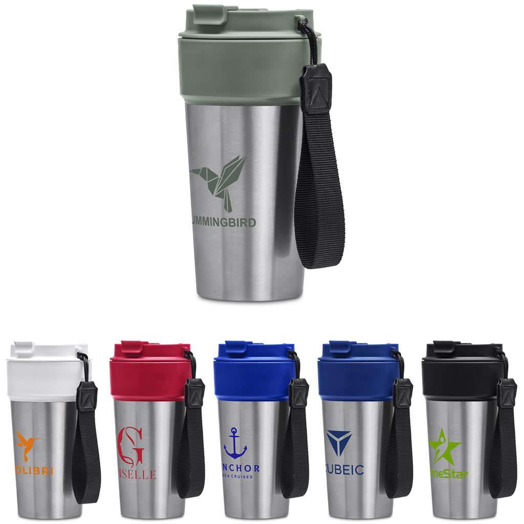 Amigo Stainless Steel & Plastic Double-Wall Tumbler - 500ml