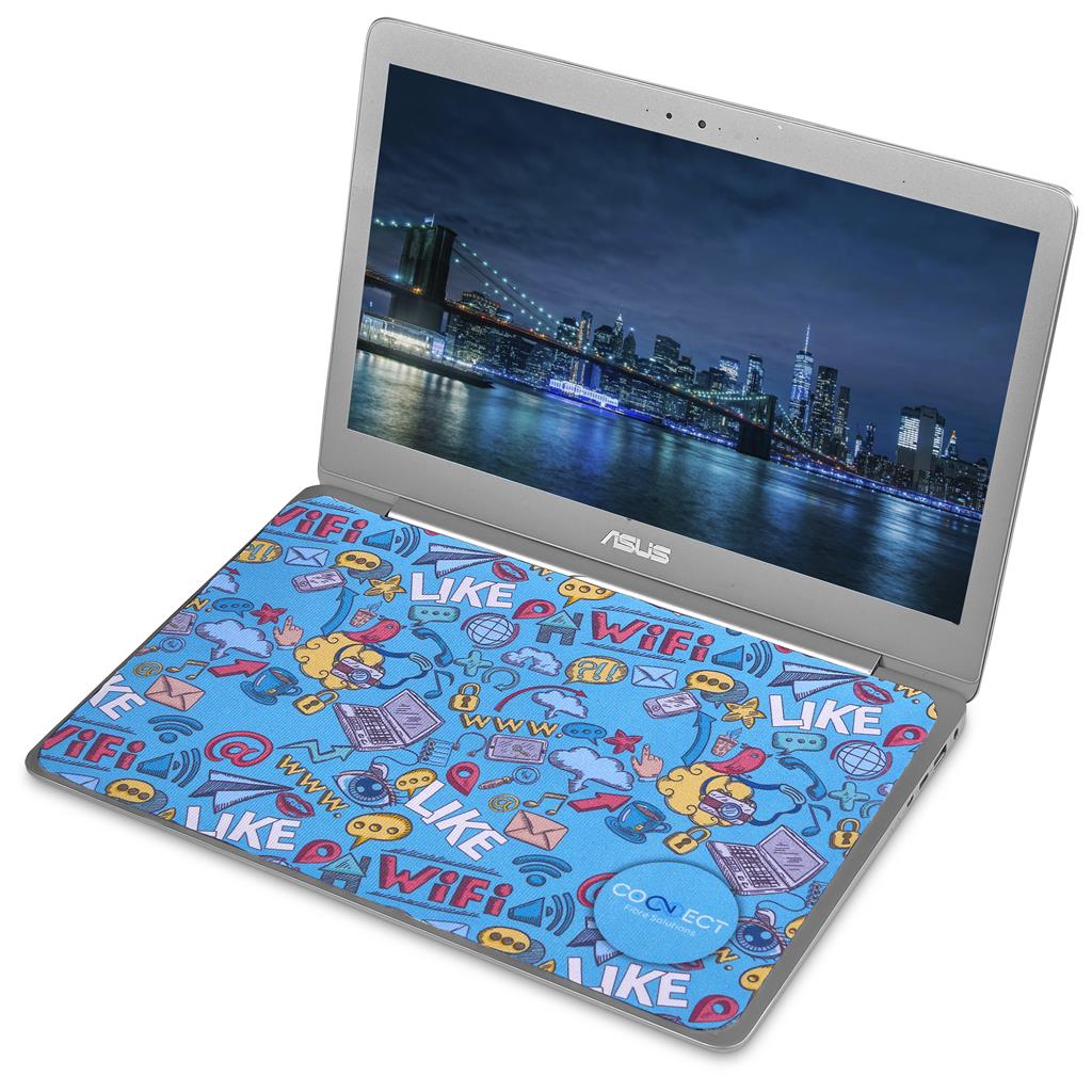 Pre-Printed Sample Custom Sparkra Polyester Keyboard Protector Cloth