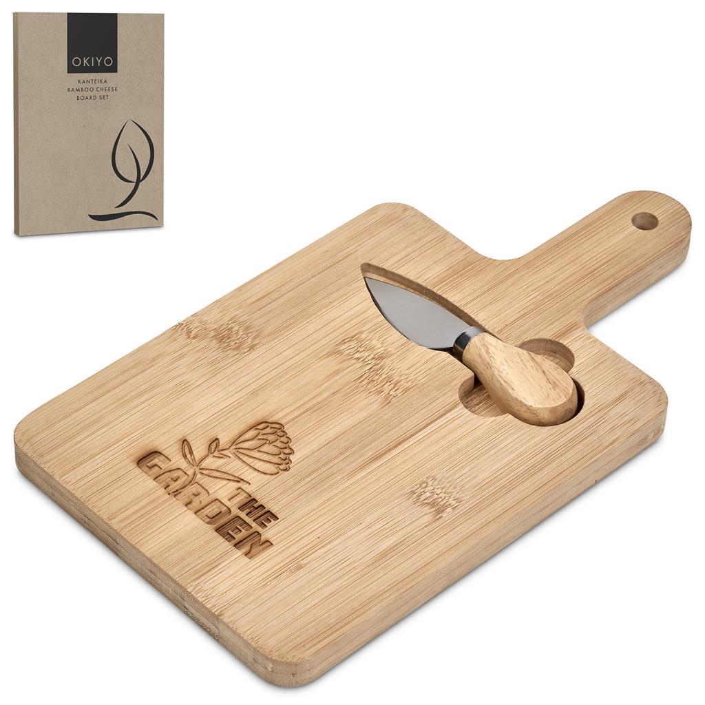 Kanteika Bamboo Cheese Board Set