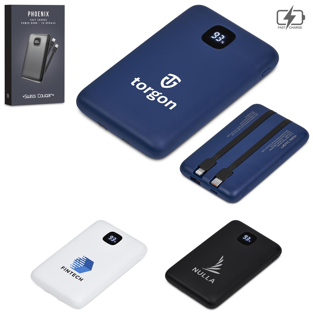 Phoenix Fast Charge 22.5W Power Bank - 10,000mAh