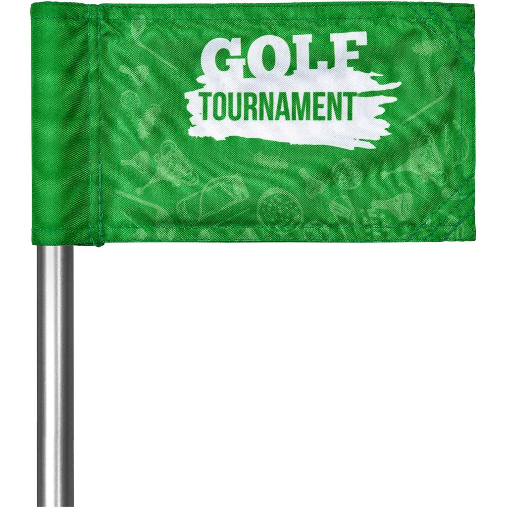 Pre-Production Sample Custom Putting Green Flag