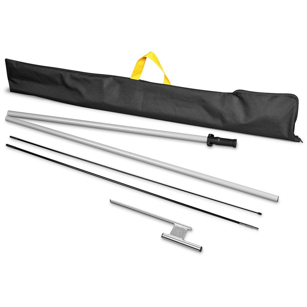 3M Sublimated Sharkfin Double-Sided Flying Banner - 1 complete unit