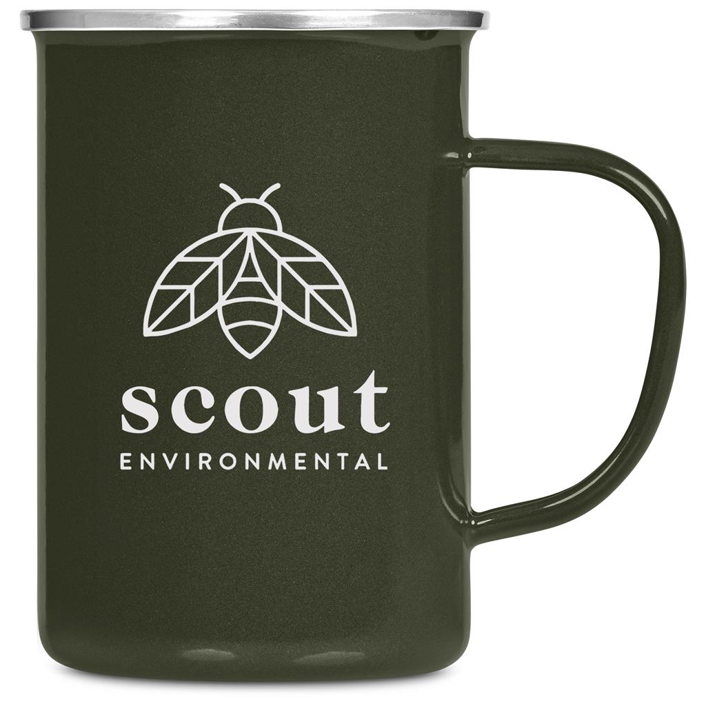 Satara Enamel Coffee Mug – 600ml