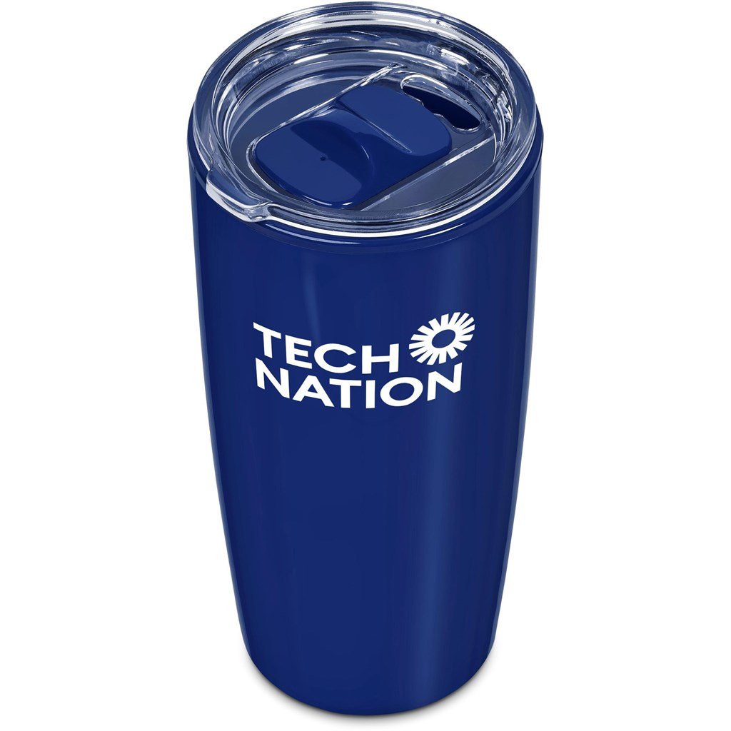 Daytona Plastic 2-in-1 Double-Wall Tumbler & Straw - 600ml