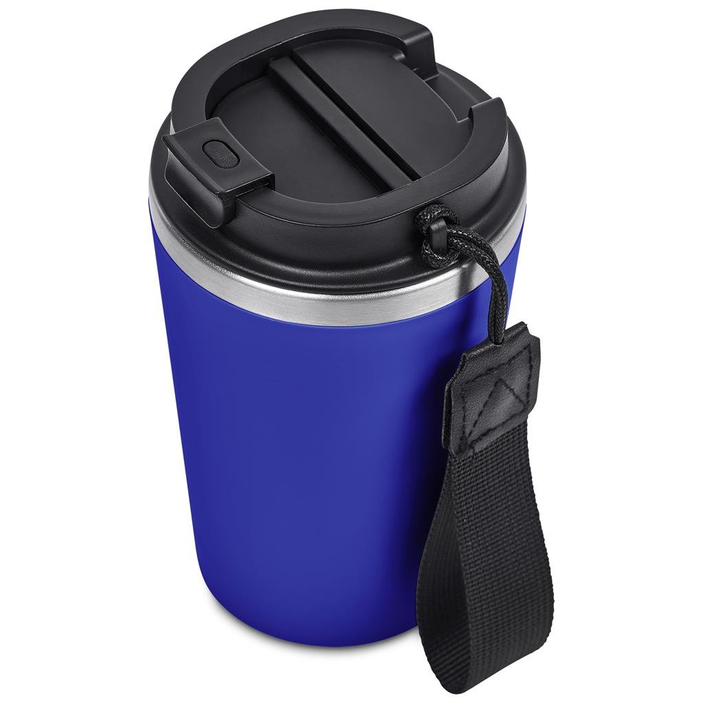 Luca Stainless Steel & Plastic Double-Wall Tumbler – 350ml