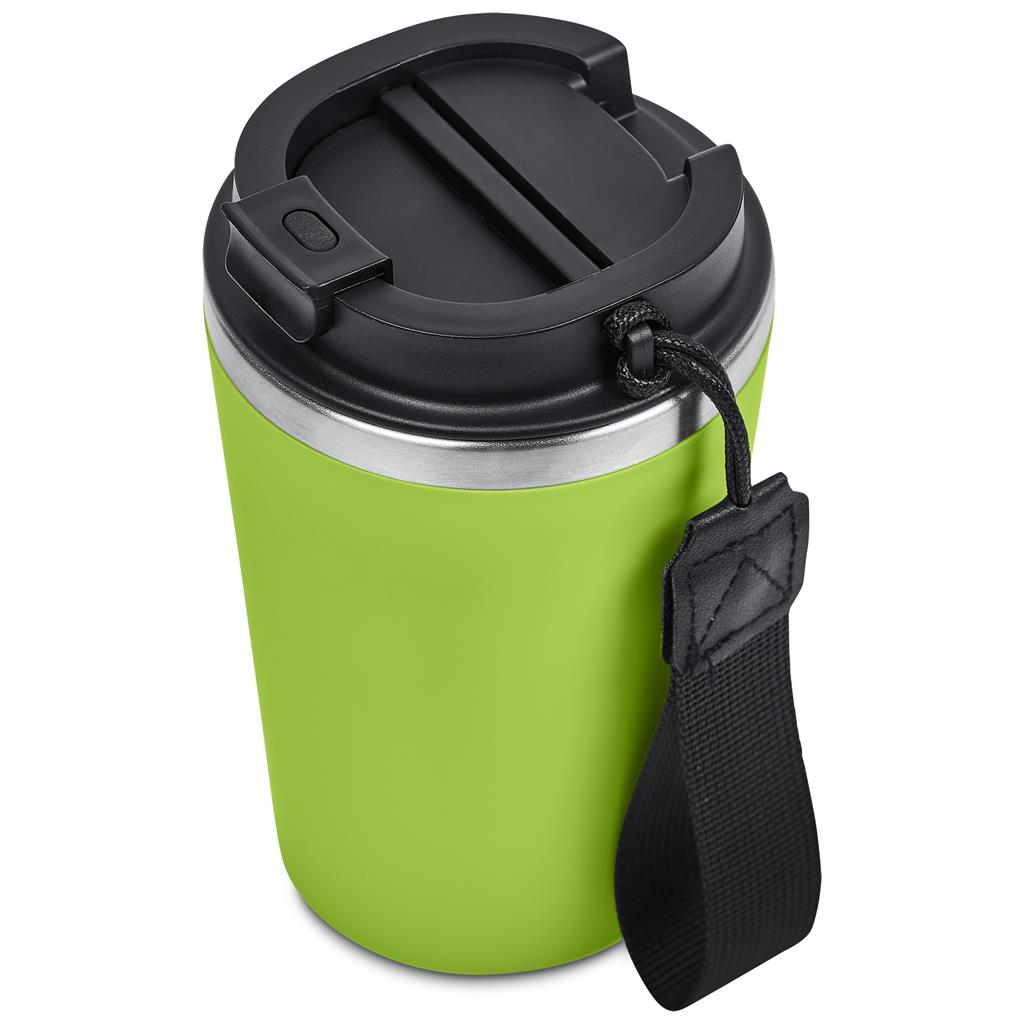 Luca Stainless Steel & Plastic Double-Wall Tumbler – 350ml