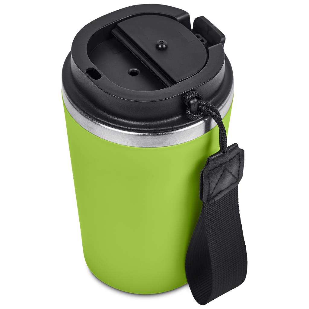 Luca Stainless Steel & Plastic Double-Wall Tumbler – 350ml