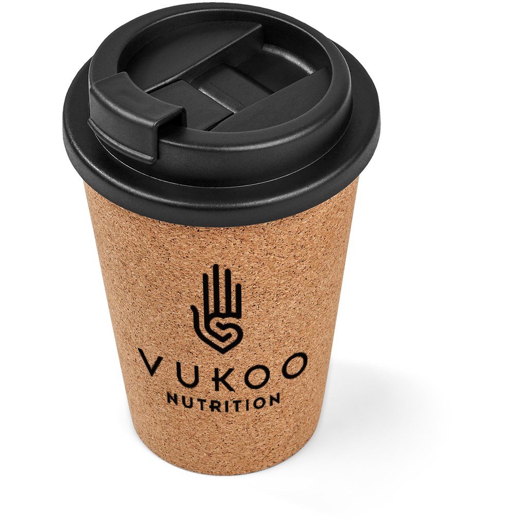 Joki Cork & Plastic Double-Wall Tumbler - 350ml