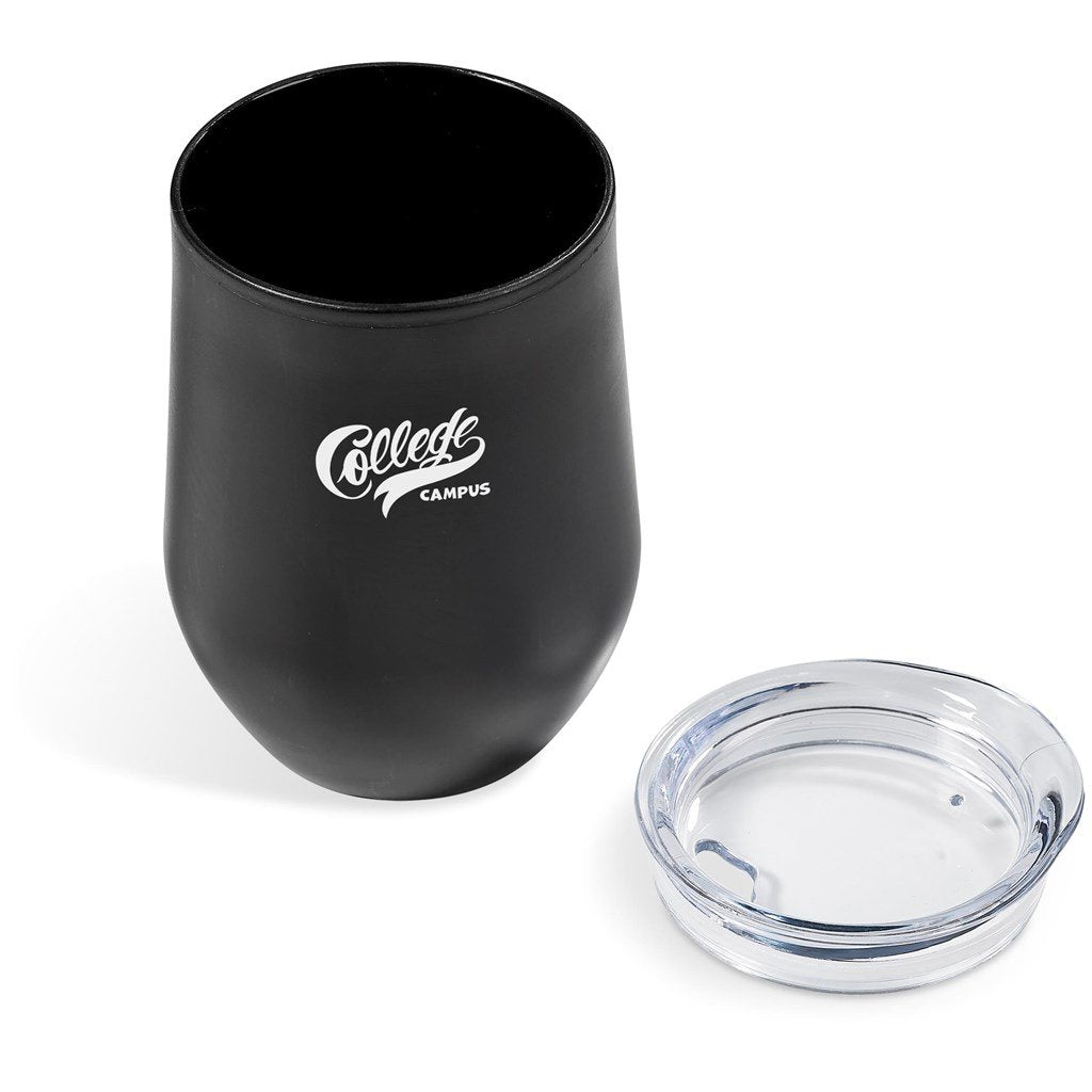 Stainless Steel & Plastic Double-Wall Tumbler - 350ml