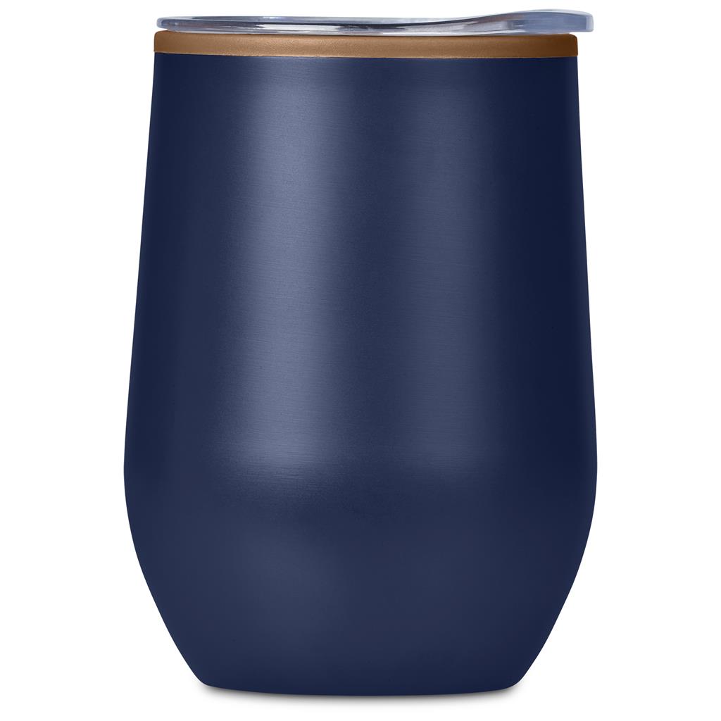 Ovolo Stainless Steel & Plastic Double-Wall Tumbler – 350ml