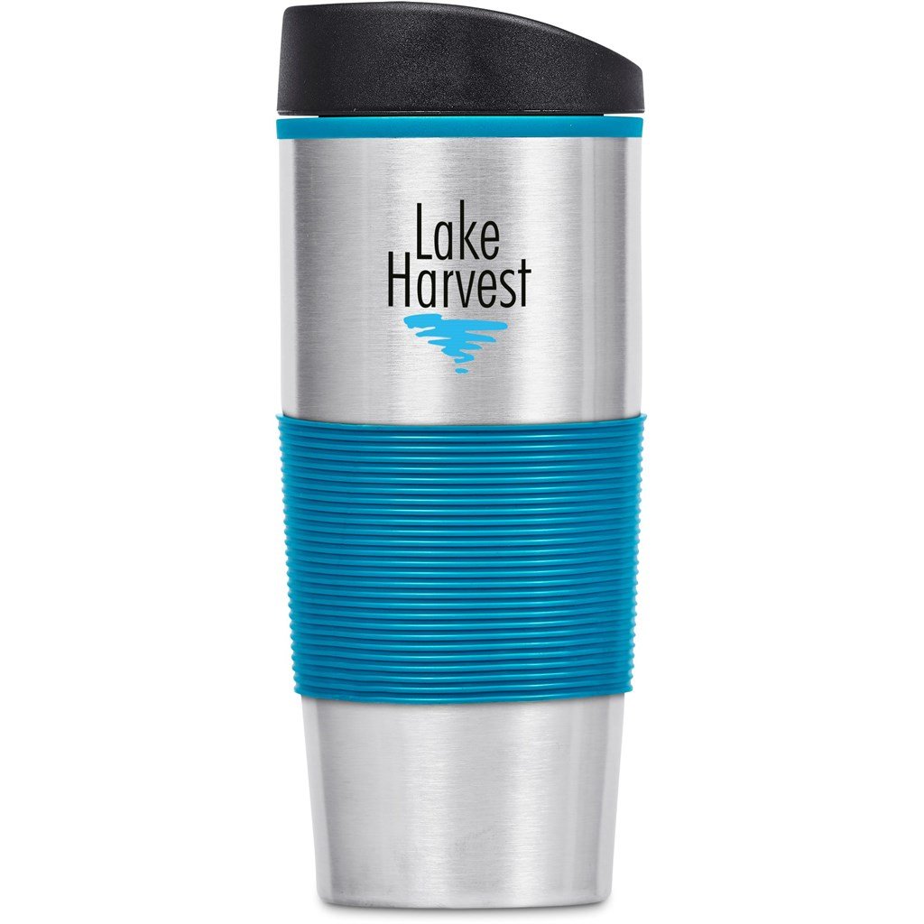 Ridge Stainless Steel & Plastic Double-Wall Tumbler - 450ml