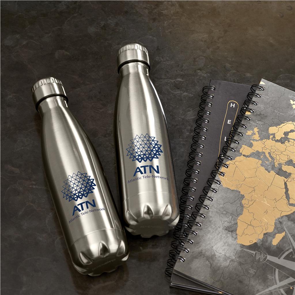 Disco Stainless Steel Vacuum Water Bottle - 500ml