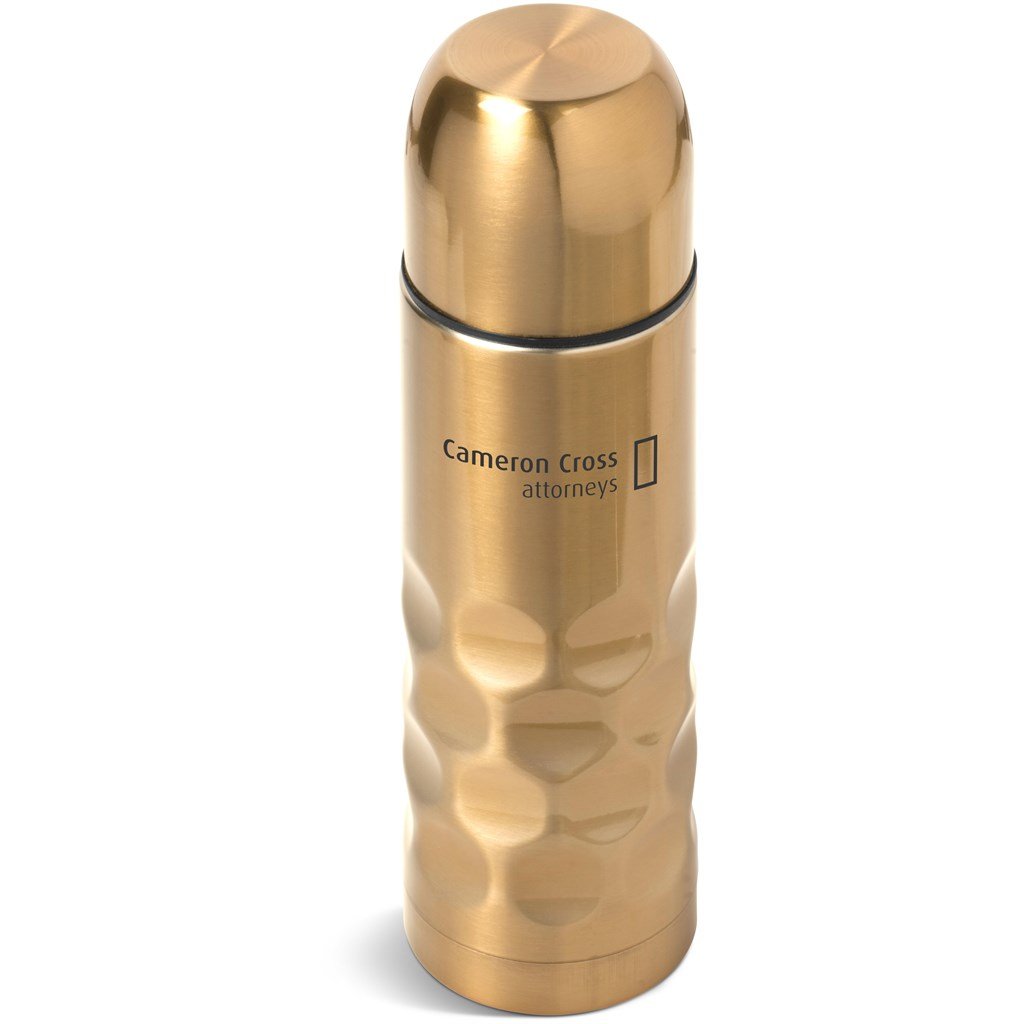 Patterned Stainless Steel Vacuum Flask - 500ml