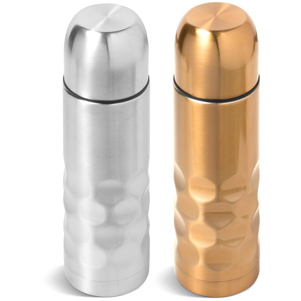 Patterned Stainless Steel Vacuum Flask - 500ml