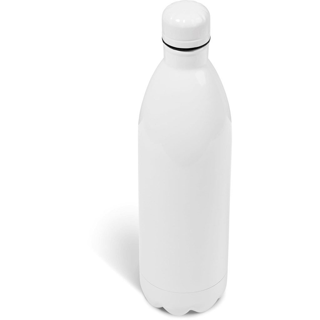Serendipio Atlantis Stainless Steel Vacuum Water Bottle - 1 Litre - Silver