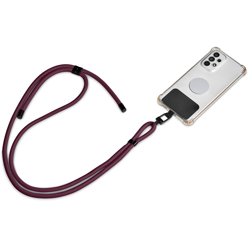Fusion Crossbody & Wrist Phone Strap Set in Pouch
