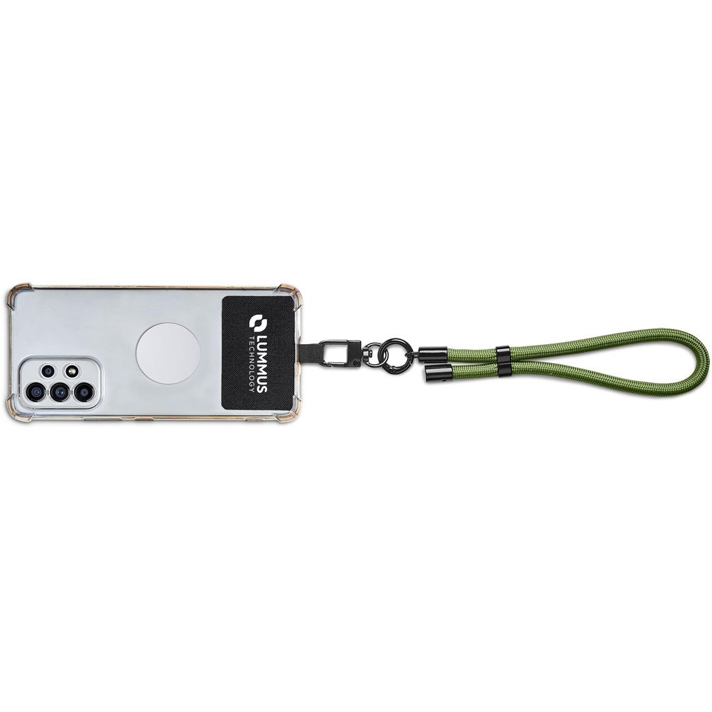 Fusion Crossbody & Wrist Phone Strap Set in Pouch