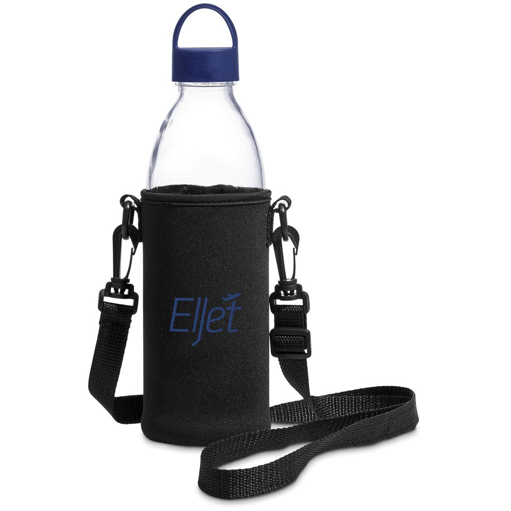 Hands-Free Glass Water Bottle – 850ml