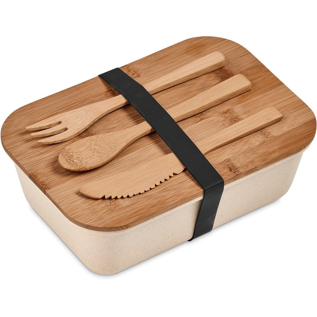 Natura Plus Bamboo Fibre Lunch Box Set