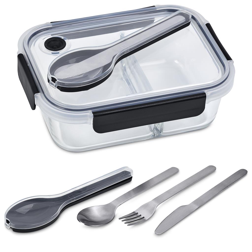Mealmate Lunch Box & Cutlery Set