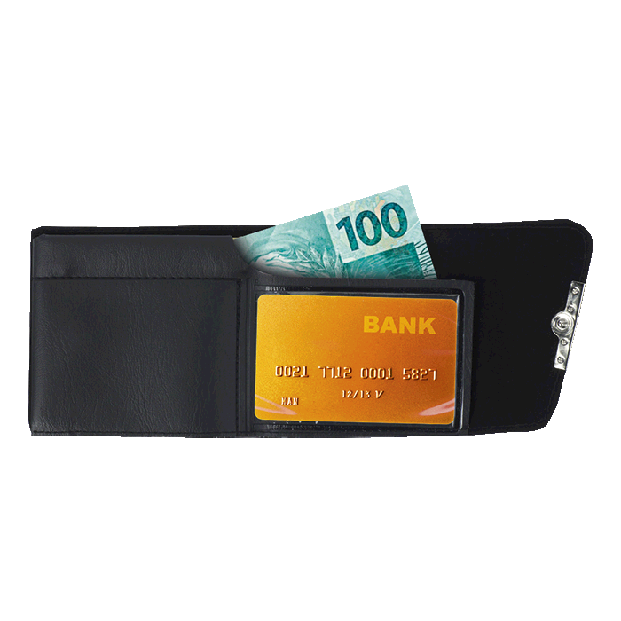 BF2749 - PVC Pinch Wallet