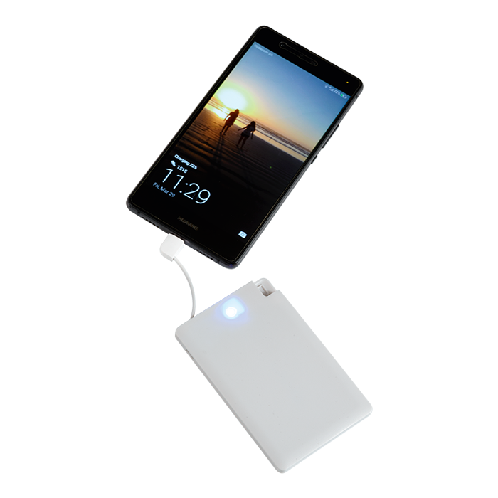 BE0065 - Card Style Powerbank - 2200 mAh