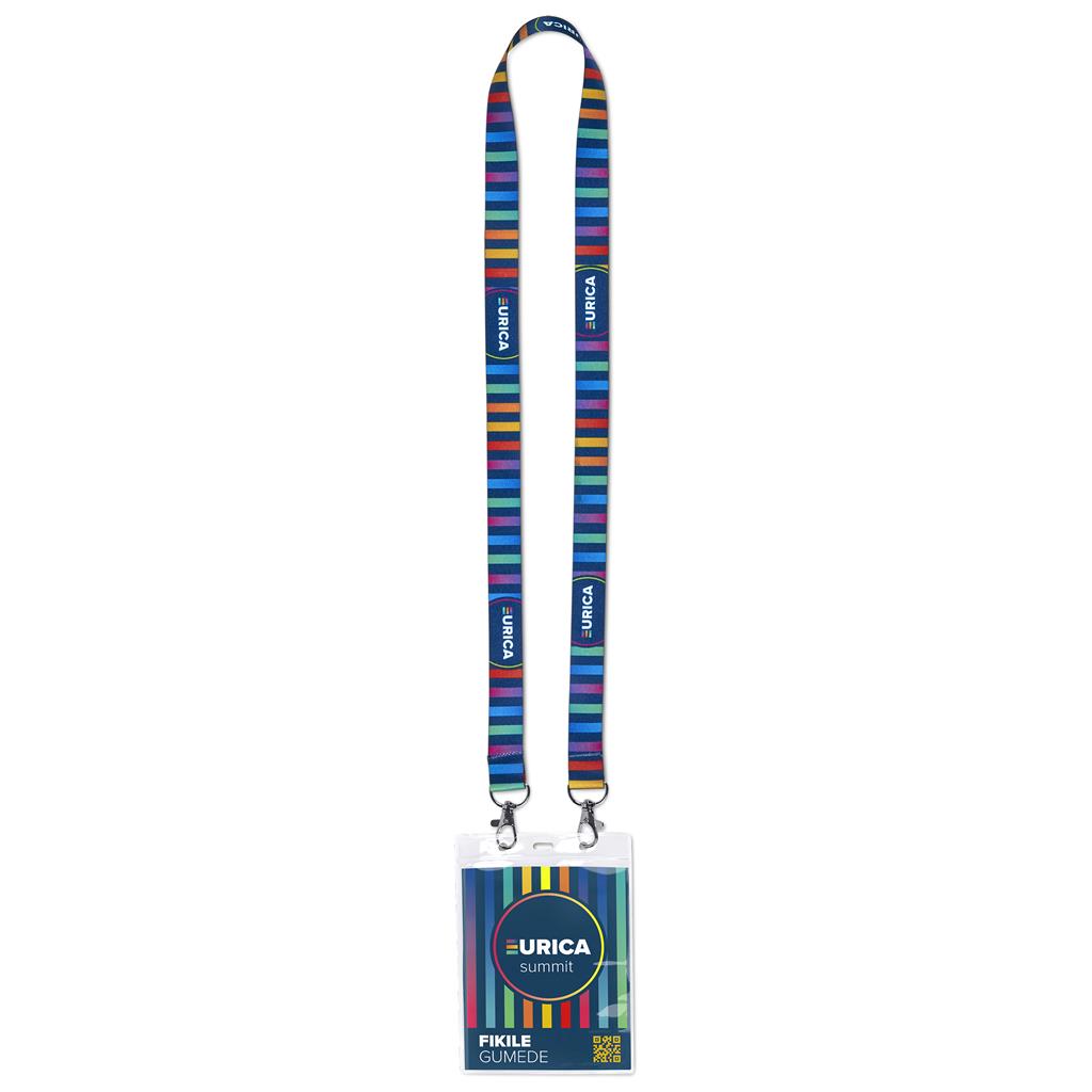 Garros Double-Sided Sublimation Satin Lanyard