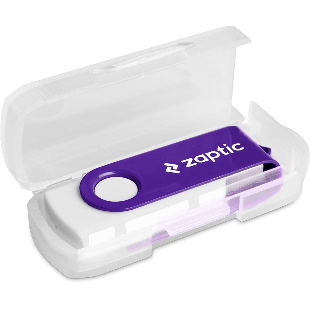 Axis Gyro White Flash Drive - 8GB