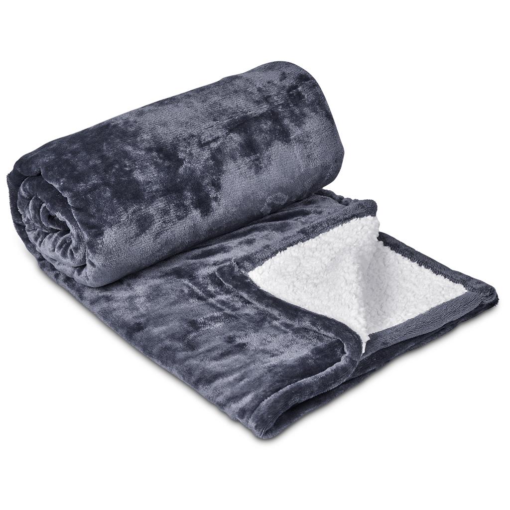 Glacial Sherpa Fleece Blanket