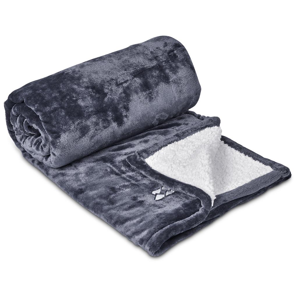 Glacial Sherpa Fleece Blanket