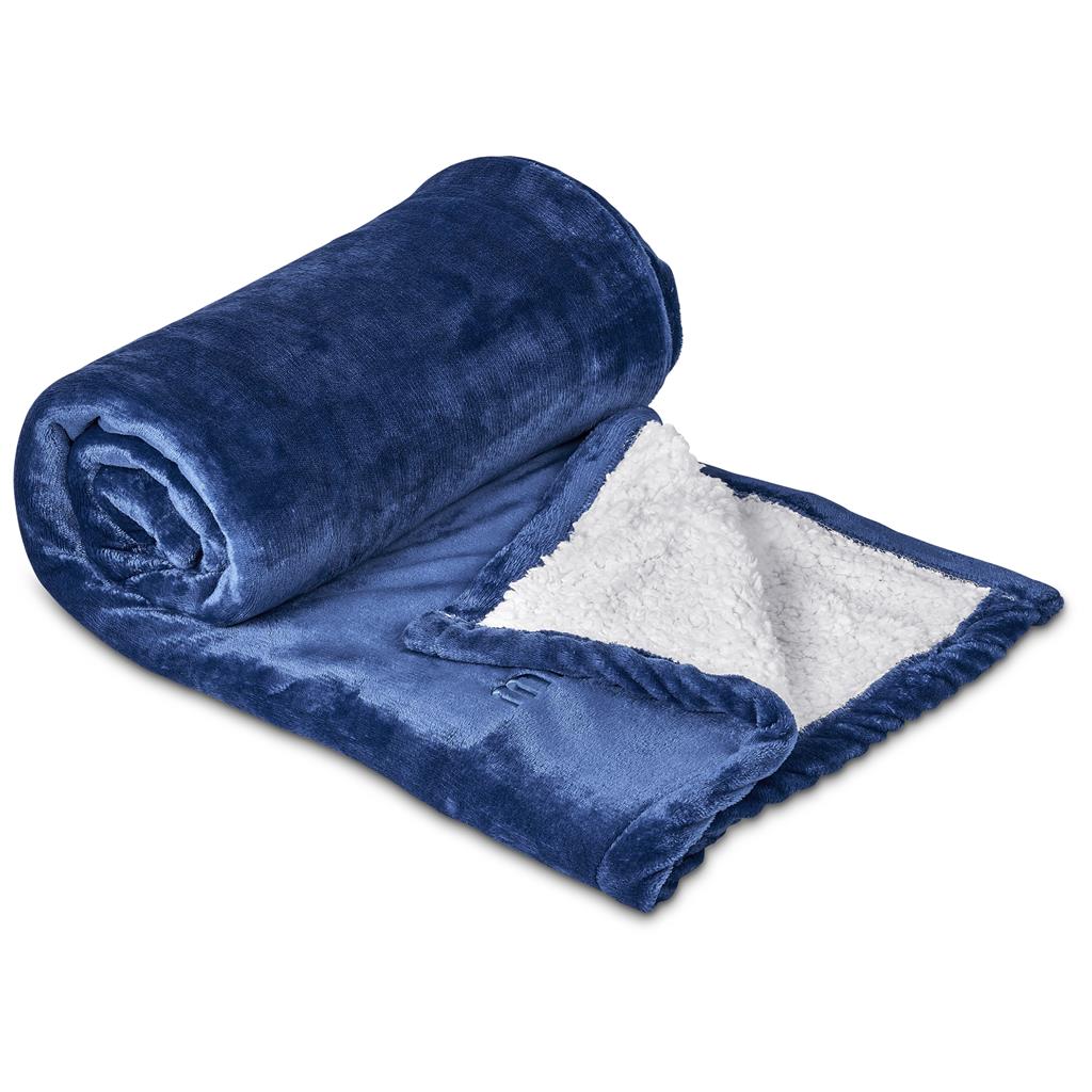 Glacial Sherpa Fleece Blanket