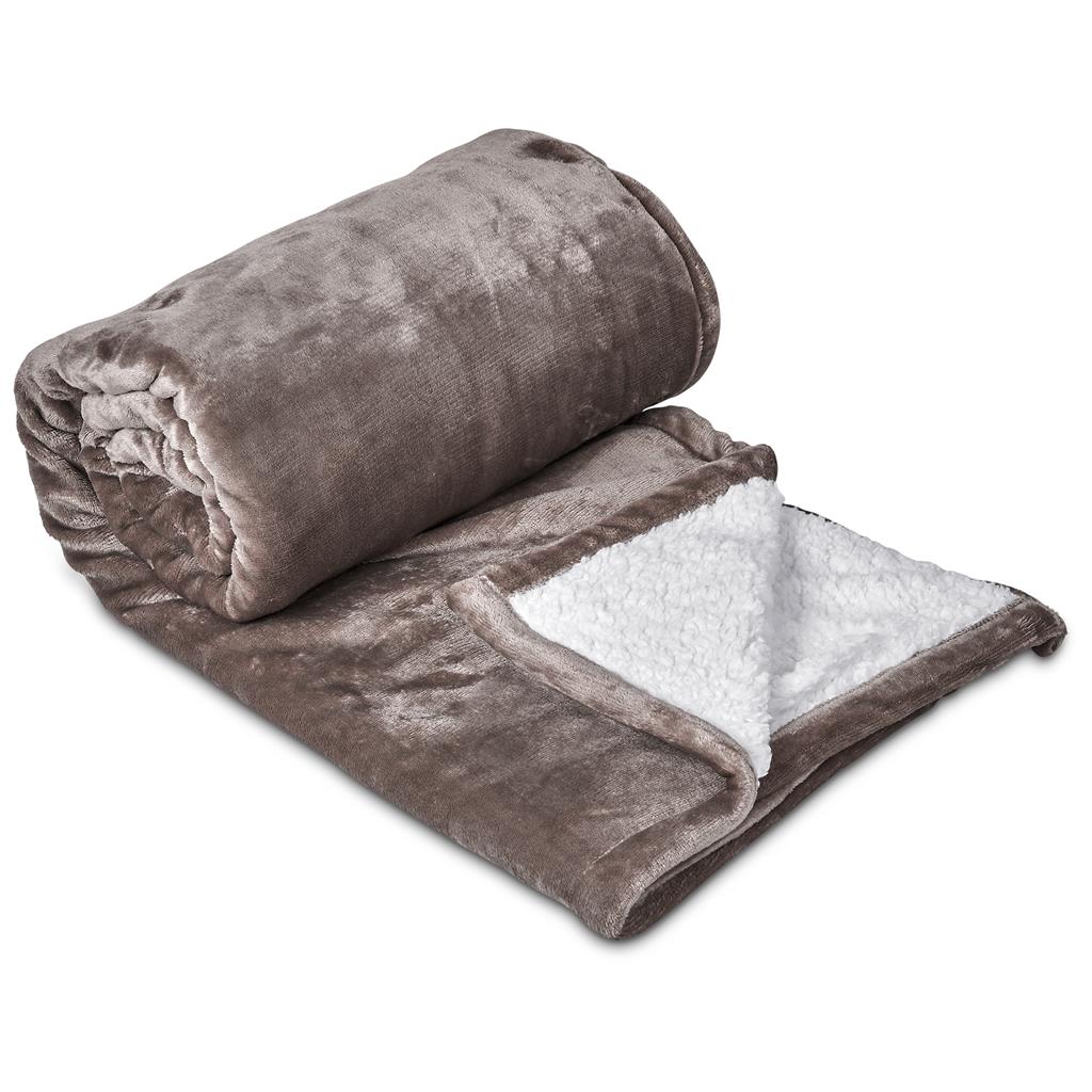 Glacial Sherpa Fleece Blanket