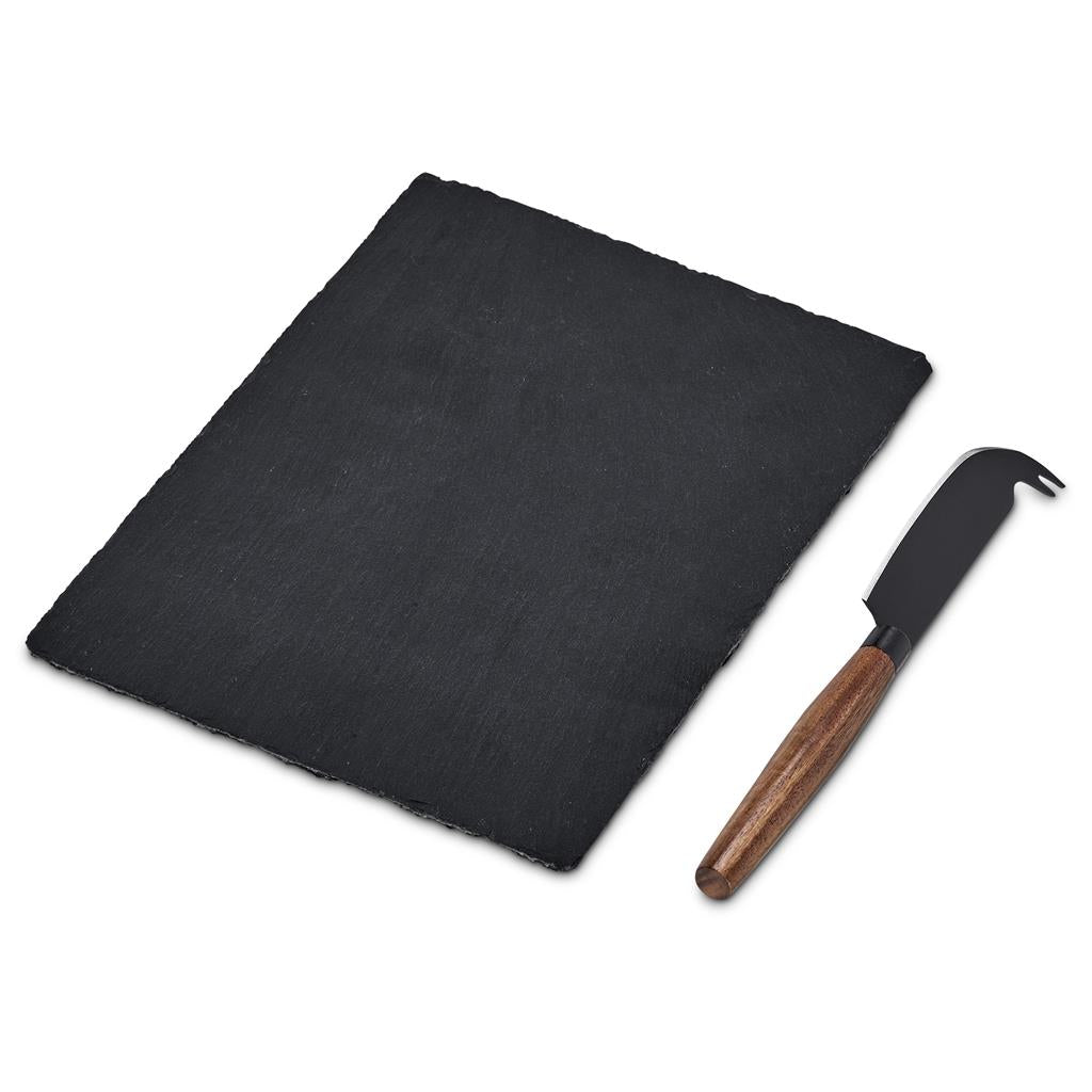 Clarens Slate Cheese Board Set