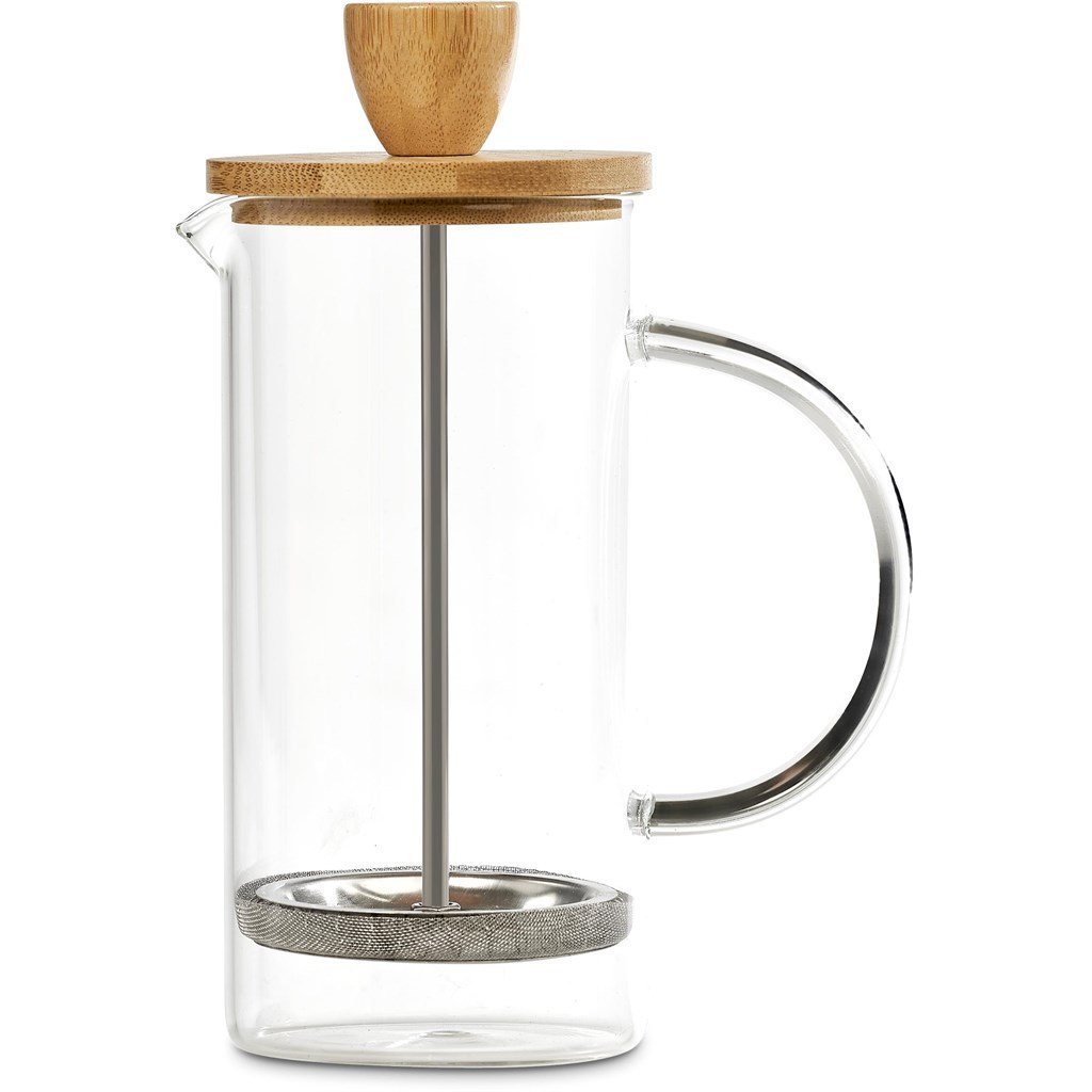 Osu Glass & Bamboo Coffee Plunger - 350ml