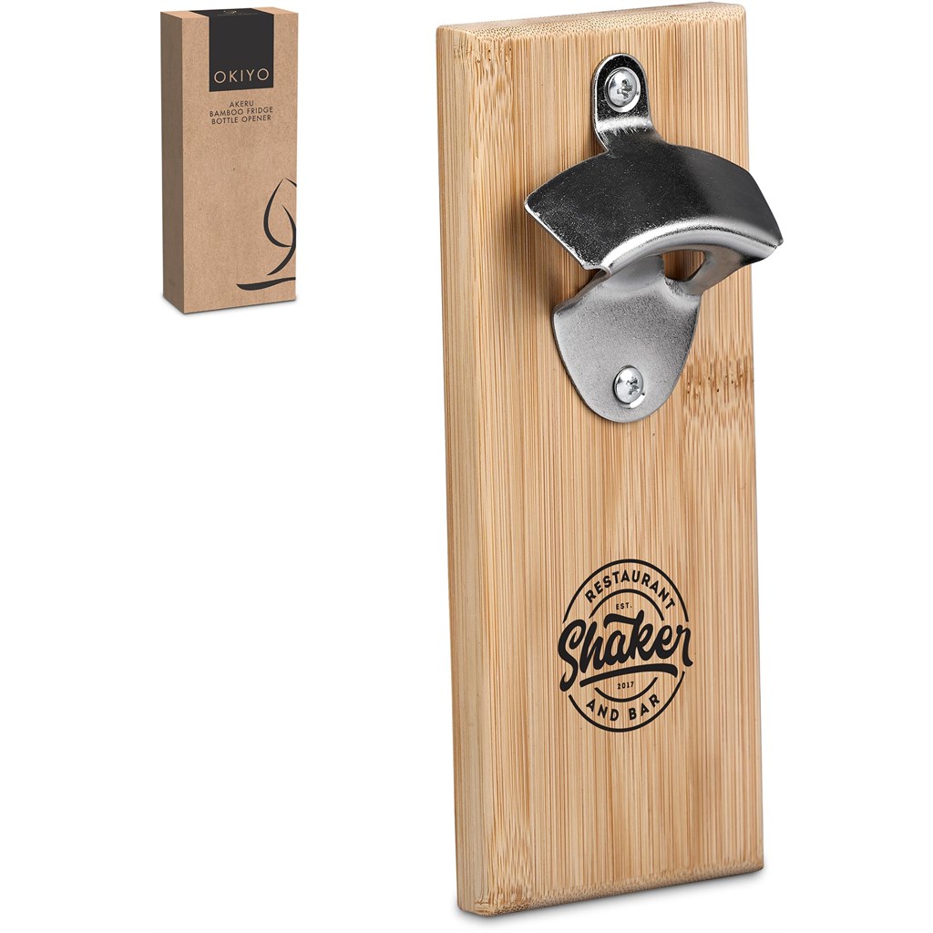 Akeru Bamboo Fridge Bottle Opener