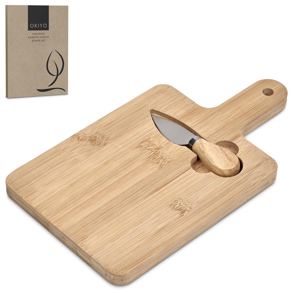 Kanteika Bamboo Cheese Board Set