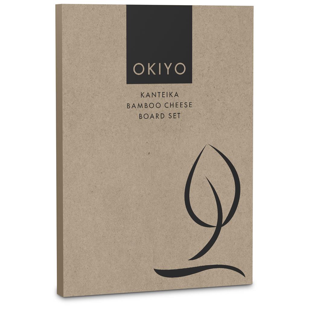 Kanteika Bamboo Cheese Board Set