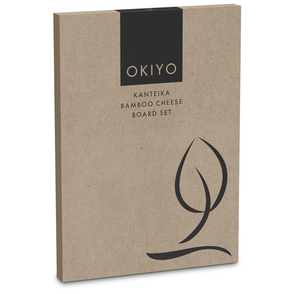 Kanteika Bamboo Cheese Board Set