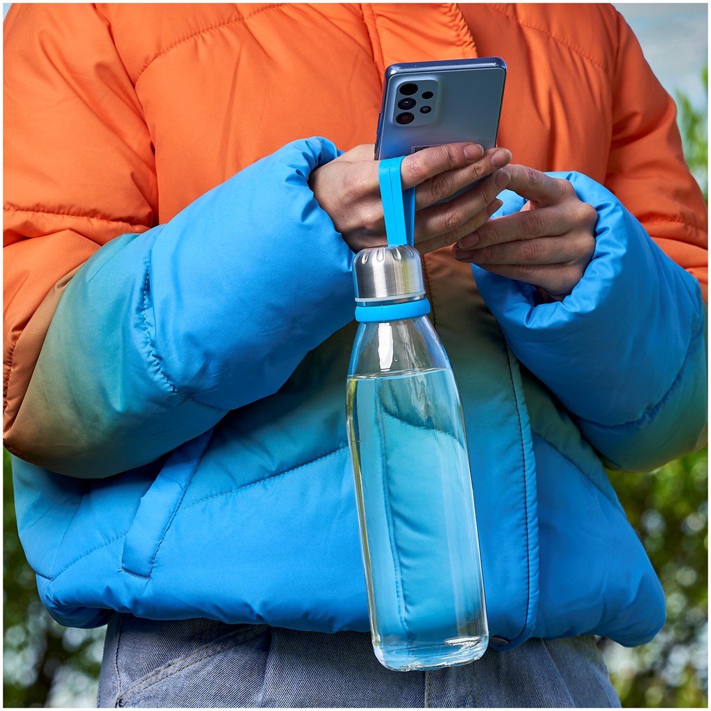 Loopy Glass Water Bottle - 650ml