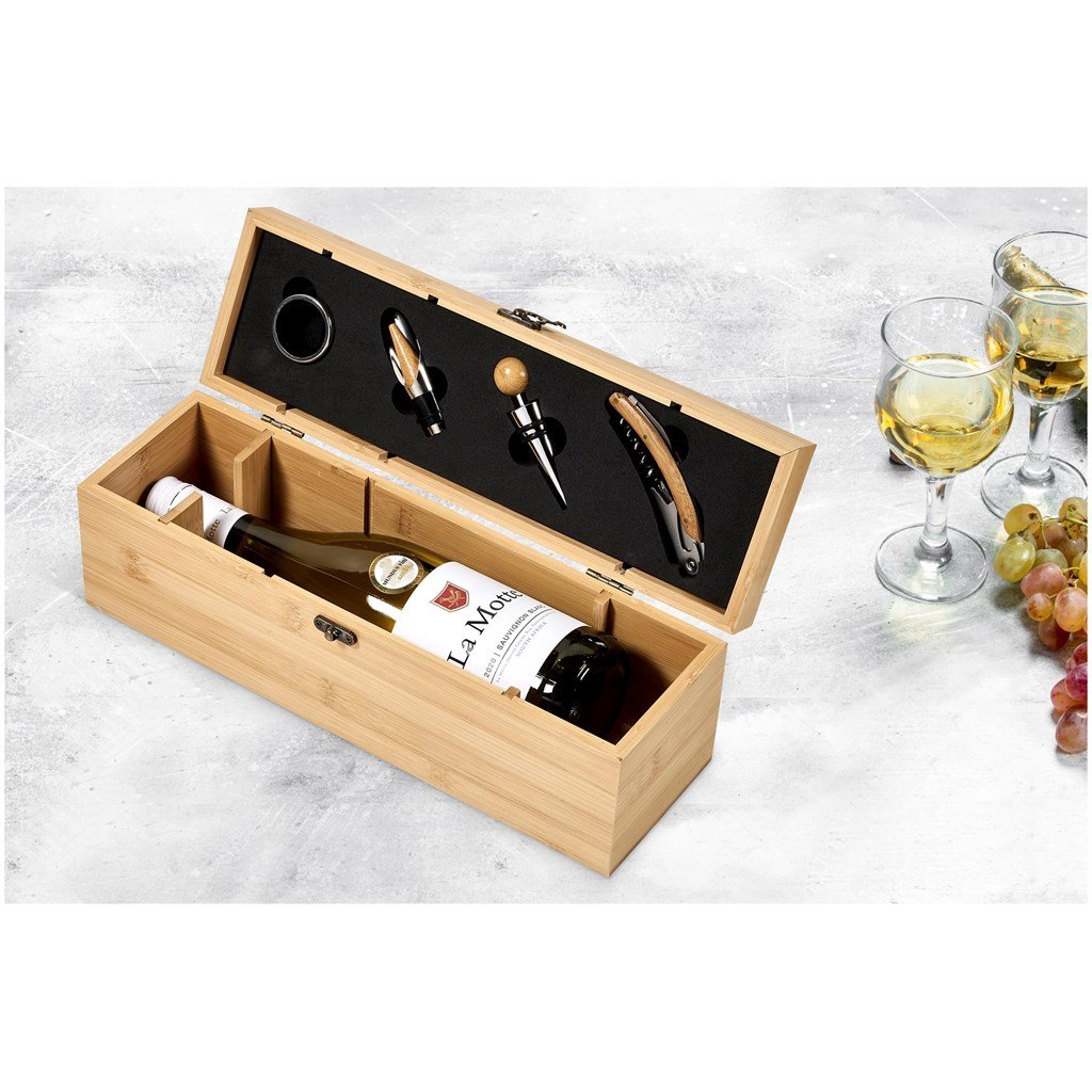 Wainoka Bamboo Wine Set