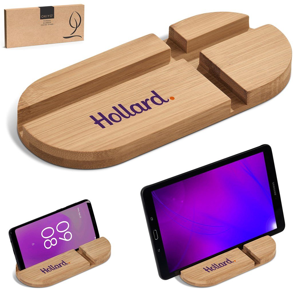Kurosu Bamboo Phone Stand