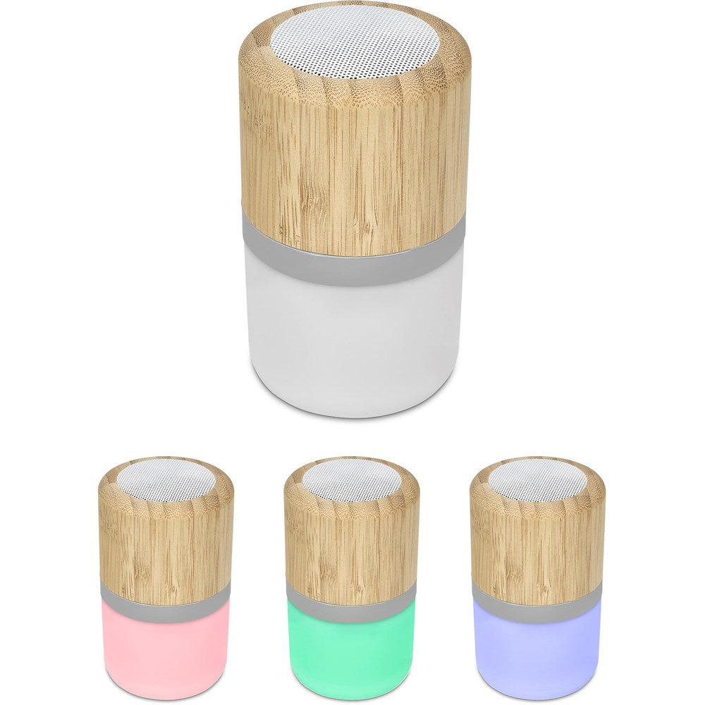 Heiwa Bamboo Bluetooth Speaker & Night Light