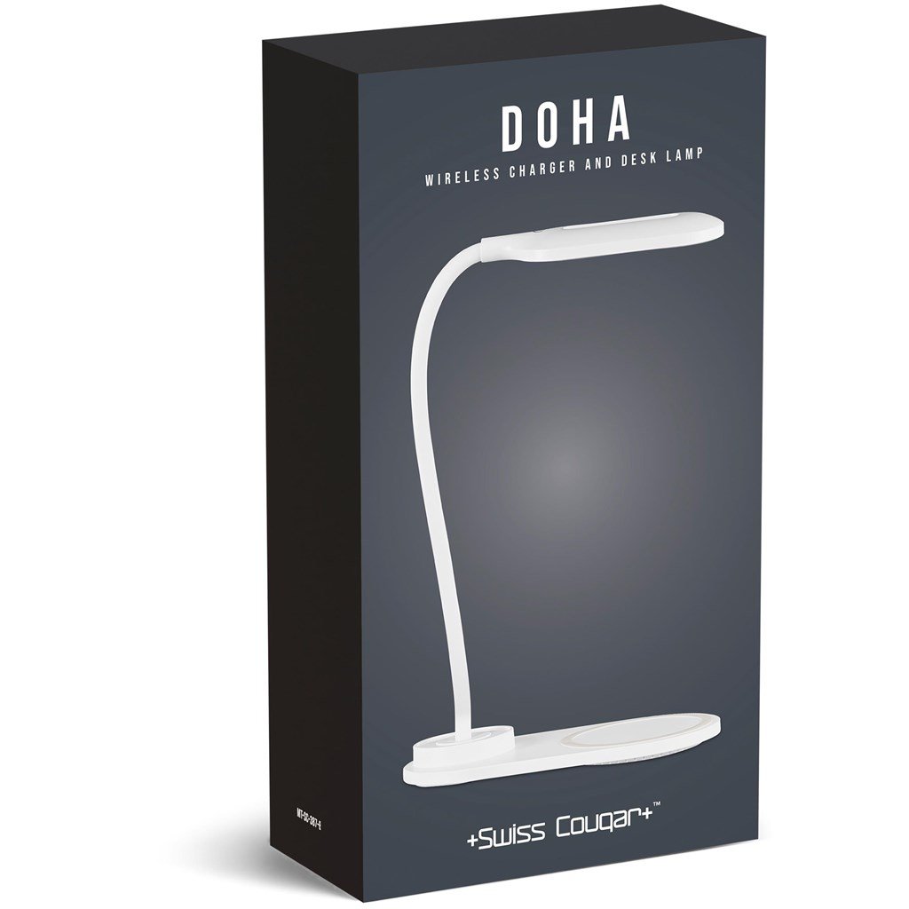 Doha Wireless Charger & Desk Lamp